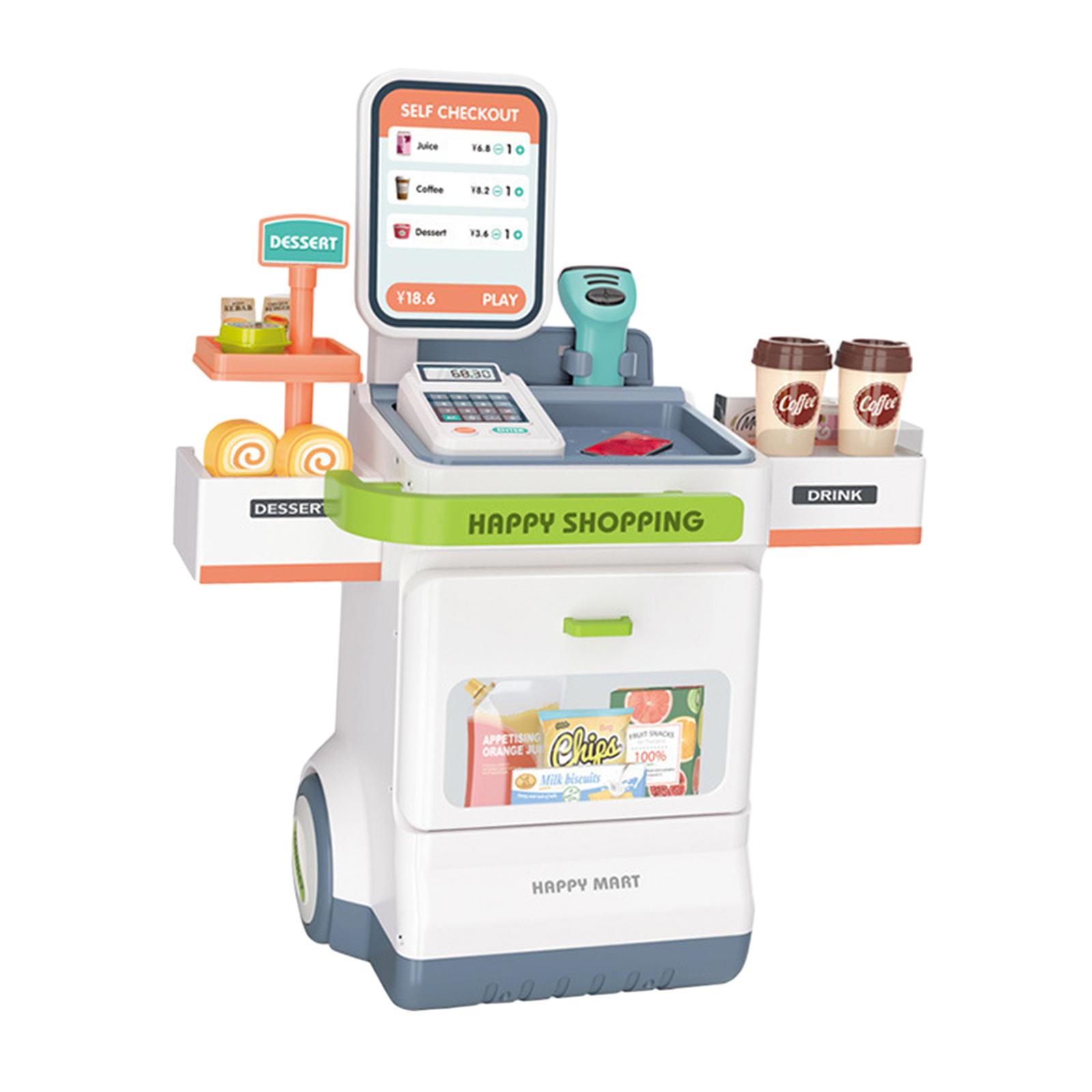 Toy Cash Register - Zestaw do zabawy w sklep, w