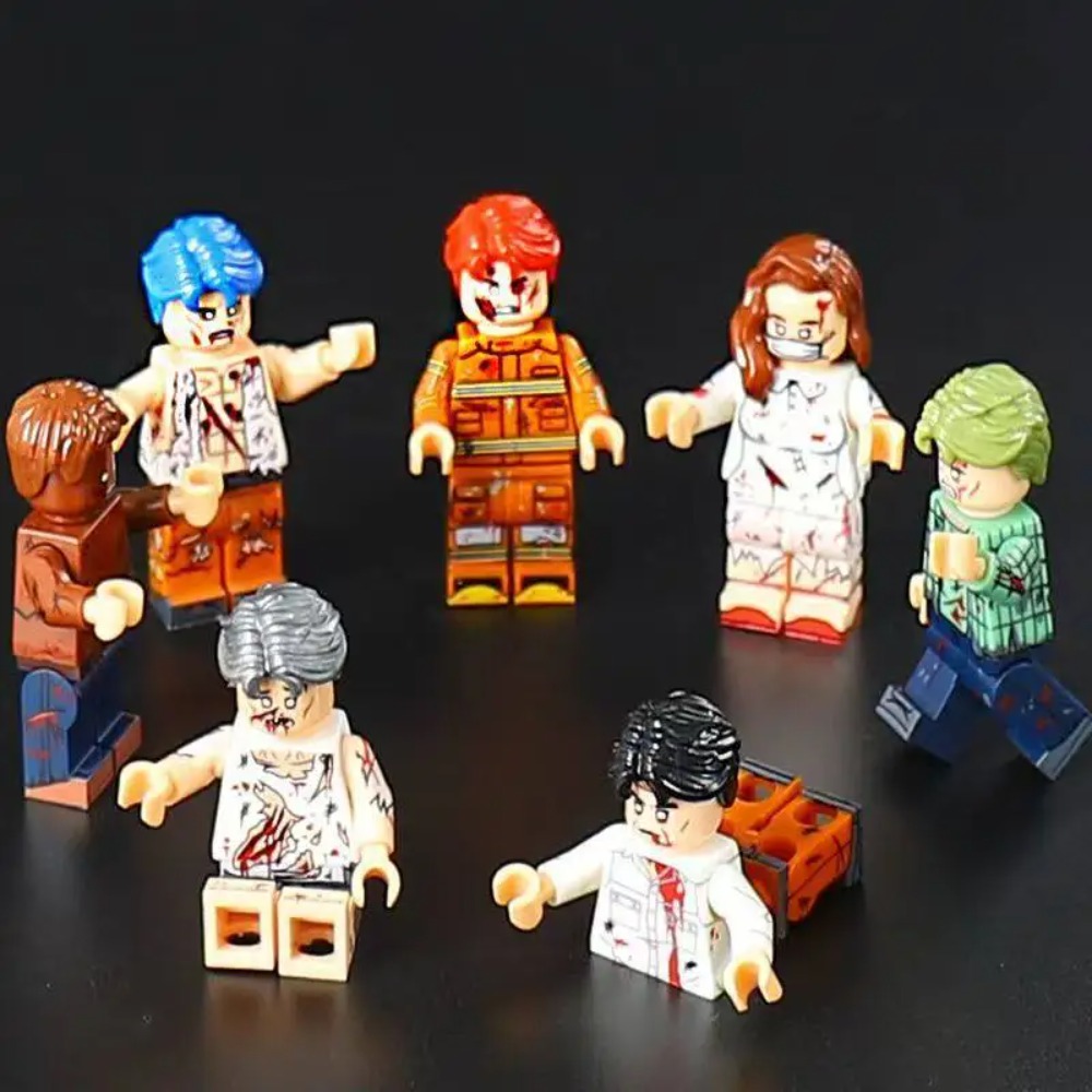 Kids Zombie Toys - 4 cm figurka zombie z anime,