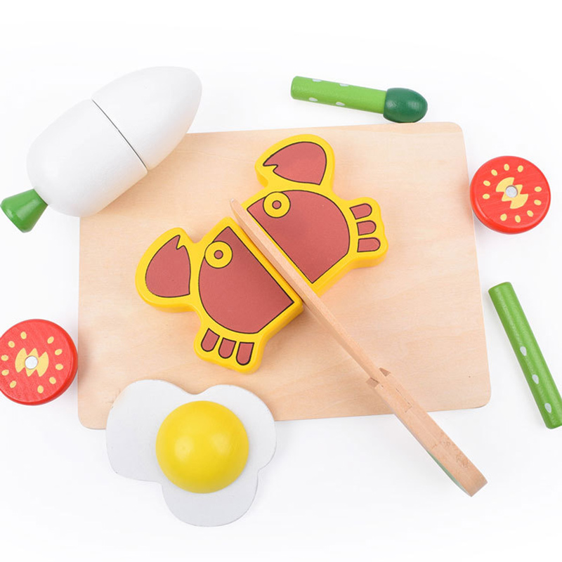 1 szt. Drewniana zabawka magne – Kids Toys Kitchen Set recenzja i cena