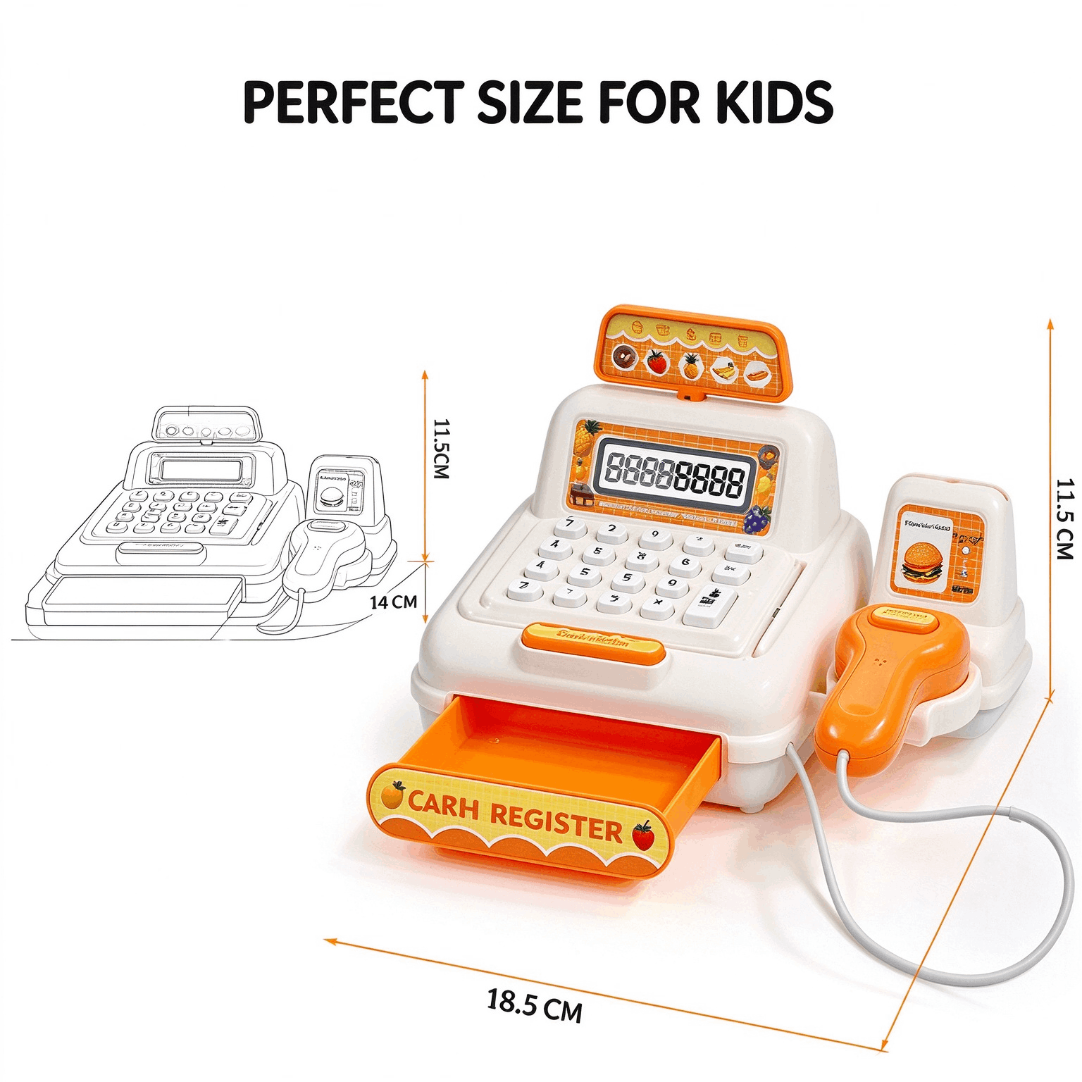 Zestaw do zabawy w kasy, z ser – Toy Cash Register recenzja i cena