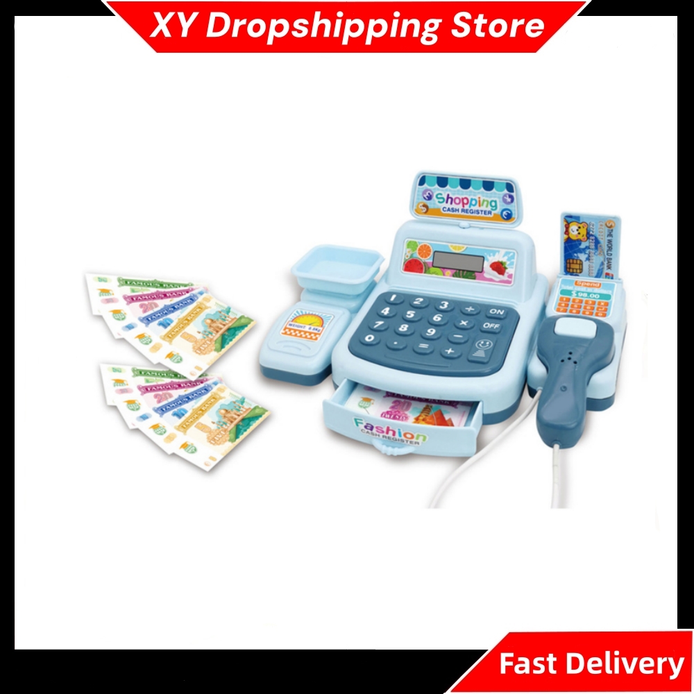 Zestaw do zabawy w kasy, zabaw – Toy Cash Register recenzja i cena