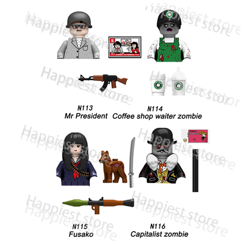 MOC City Halloween Zombie Walk – Kids Zombie Toys recenzja i cena