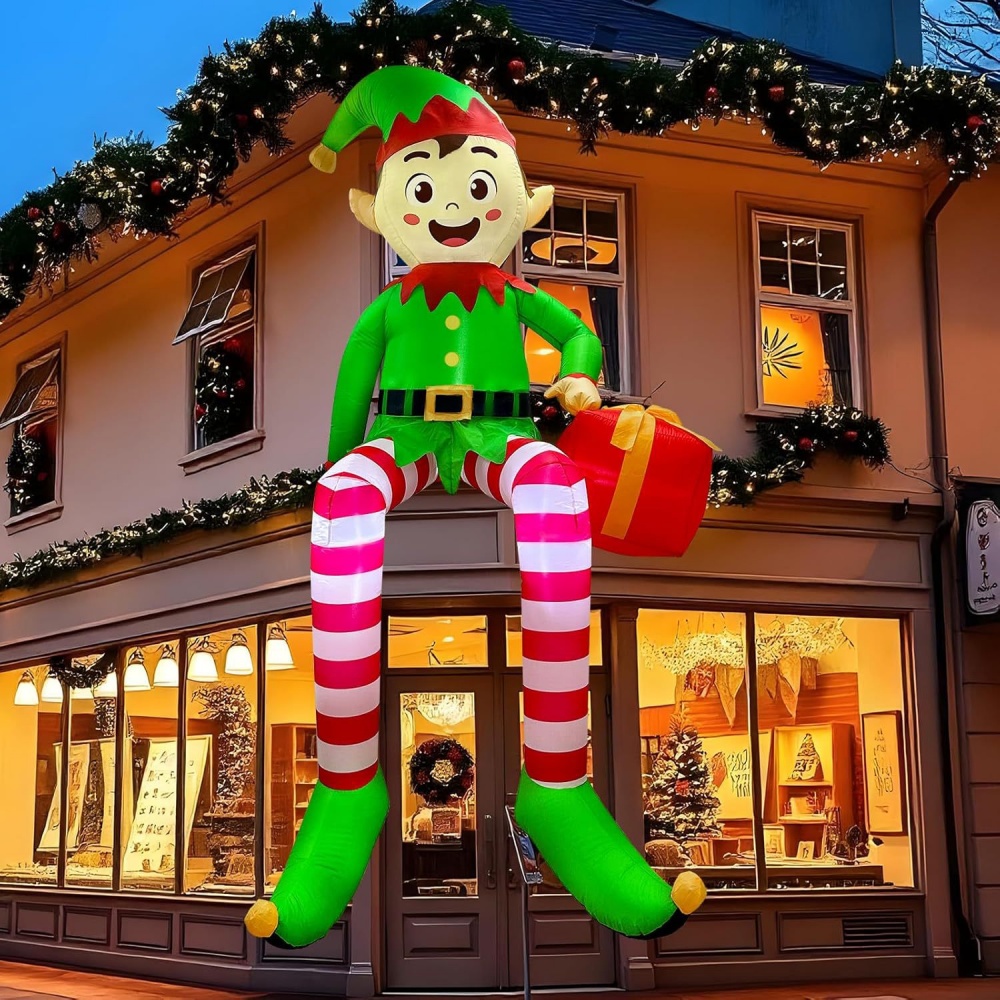 8FT Świąteczne dmuchane elfy s – Kids Toys Xmas recenzja i cena