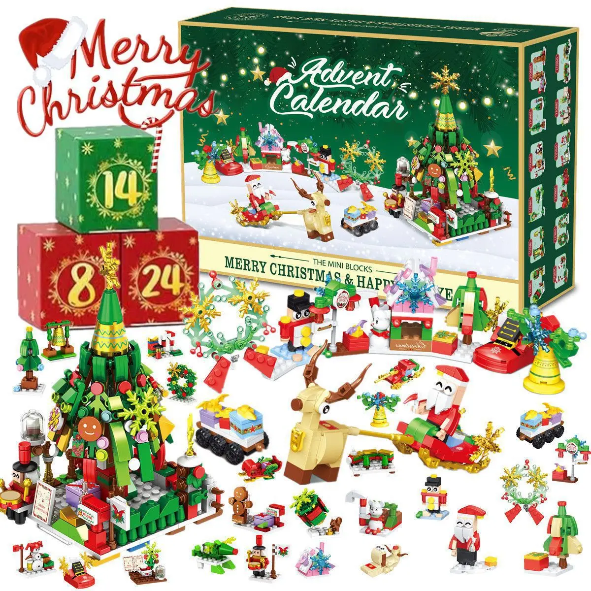 Nowy zestaw klocków budowlanyc – Kids Toys Xmas recenzja i cena